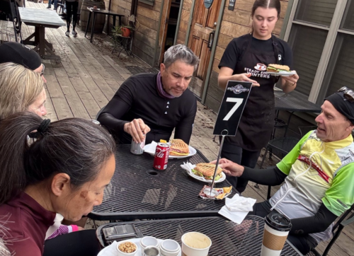 A-Pres-Day_ride_03 Enjoying Lunch at Steady Eddies in Winters